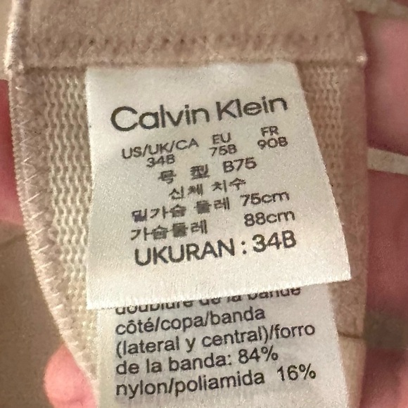 Calvin Klein Strapless Bra - Picture 3 of 3